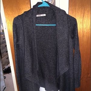 Gray cardigan